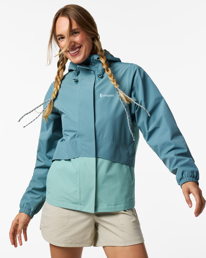 Rayu Rain Jacket - Women's - Everglade/Tide Pool - US 4273